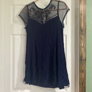 Navy dress size large